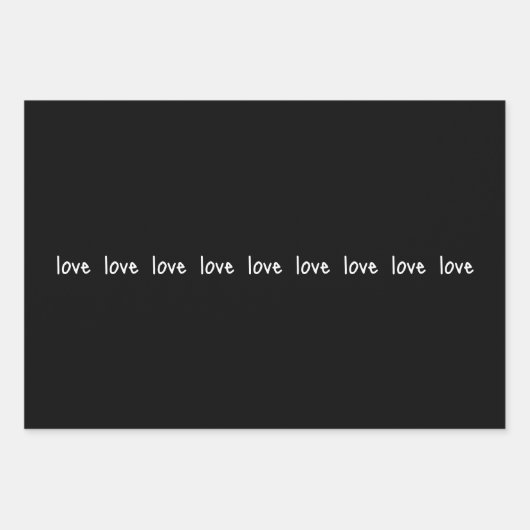 Verpakking Papieren Bladen Valentijnse Liefde Rood Inpakpapier Vel (Voorkant)