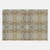 Verpakking Papieren vellen - Dieren Patroon Beige  (Voorkant 3)