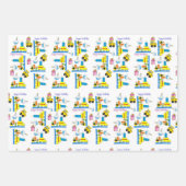 Verpakking Papieren vellen Happy Birthday Trucks (Voorkant 2)