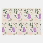 Verpakking Papieren vellen Kat Vis Cactus Paws Meo (Voorkant)