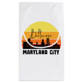 Verpakking tas Baltimore City Klein Cadeauzakje (Achterkant)
