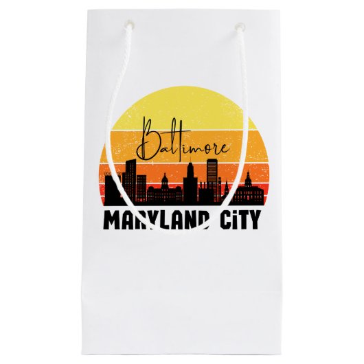 Verpakking tas Baltimore City Klein Cadeauzakje (Voorkant)