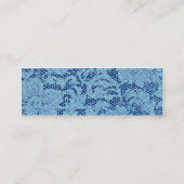 Verpakking van 20 Wildbloemen en Lace Linen-Visite Mini Visitekaartje (Achterkant)