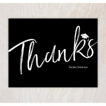 Verpakking van 24 Graduation Cap & Name Folded Not