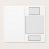 Verpakking van 25 Christmas Snowman Kaarten (Binnenkant ongevouwen)