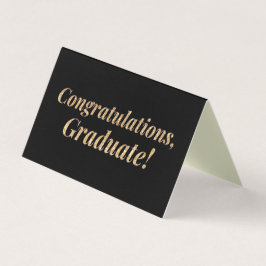 Verpakking van 25 Gefeliciteerd Glitter Afstuderen Kaart