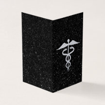 Verpakking van 25 Glitter Caduceus Medical Afstude