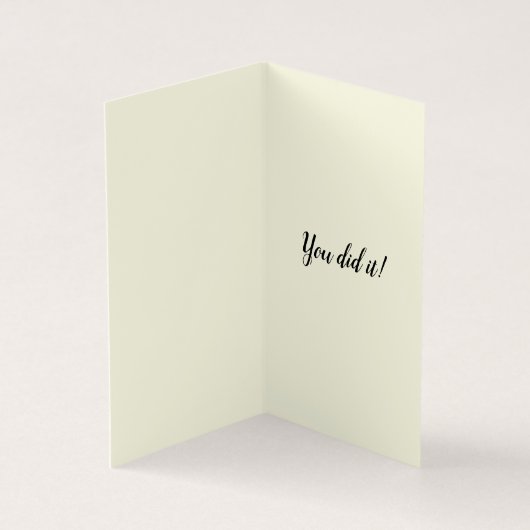 Verpakking van 25 Glitter Stethoscoop Afstuderen Kaart (Binnen)