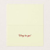 Verpakking van 25 Graden! Kaarten van glitter Afst (Binnenkant ongevouwen)