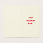 Verpakking van 25 LGBT Glitter Proud van uw Kaart (Binnenkant ongevouwen)