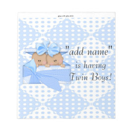 Verpakking van Baby shower Snoep Bar Wrappers Part Notitieblok
