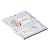 Verpakking van Baptism Snoep Bar Wrapper Party Fav Notitieblok (Schuin)