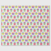 Verpakking van Cadeau op zondag Cadeaupapier (Vlak)