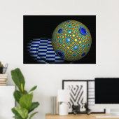 Verpakking van de apollinische bol poster (Thuiskantoor)