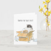 Verpakking van de eerste behandelkaart kaart (Gele Bloem)