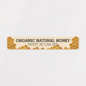 Verpakking van het Tamper-Proof Modern Honey Produ Labels (Design 1)