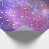 Verpakking van papier door ruimte en sterren (Hoek)
