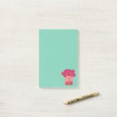 Verpakking van Rozen-II Post-it® Notes (Op bureau)