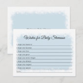 Verpakking voor Baby, wintervorst, verwisselbare k Briefkaart (Voorkant / Achterkant)