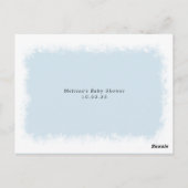 Verpakking voor Baby, wintervorst, verwisselbare k Briefkaart (Achterkant)