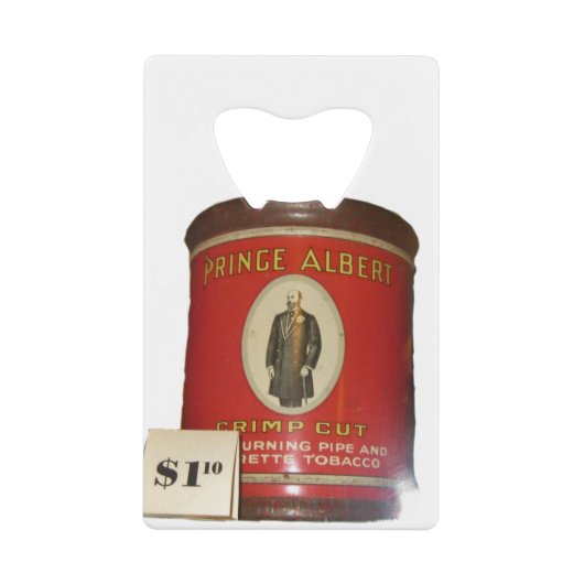  verpakking voor tabak creditkaart flessenopener (Voorkant)