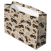 Verpakking voor tractortractorpatroonuitrusting vo groot cadeauzakje (Achterkant Gekanteld)