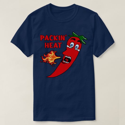 Verpakking Warme Peper T-shirt (Design voorkant)
