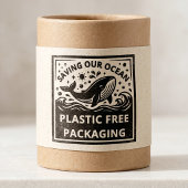 Verpakking zonder plastic stempel voor e-commerce