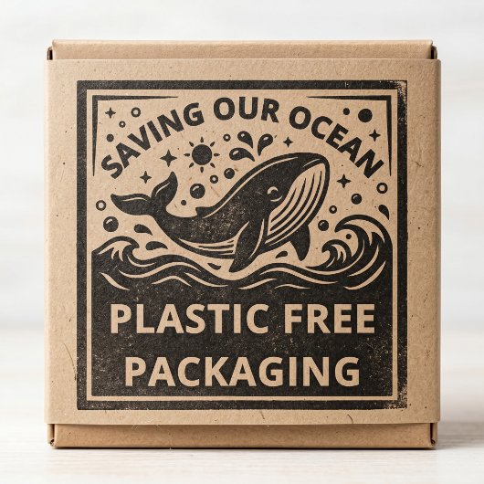 Verpakking zonder plastic stempel voor e-commerce