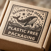 Verpakking zonder plastic stempel voor e-commerce
