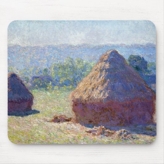 Verpakkingen van tarwe (einde van de zomer), Monet Muismat (Voorkant)