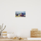 Verpakkingen van tarwe (einde van de zomer), Monet Poster (Keuken)
