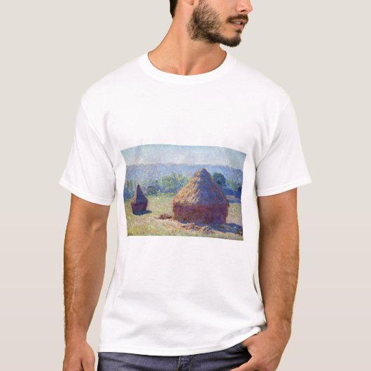 Verpakkingen van tarwe (einde van de zomer), Monet T-shirt (Voorkant)