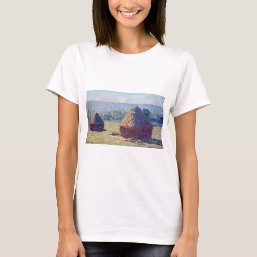 Verpakkingen van tarwe (einde van de zomer), Monet T-shirt (Voorkant)
