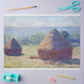 Verpakkingen van tarwe (einde van de zomer), Monet Tissuepapier (Craft)