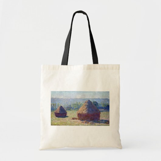 Verpakkingen van tarwe (einde van de zomer), Monet Tote Bag (Voorkant)