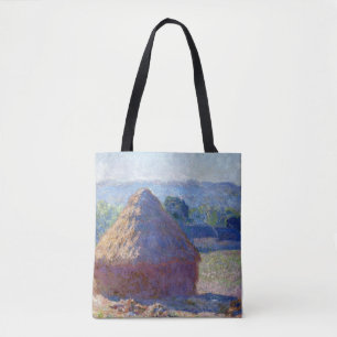 Verpakkingen van tarwe (einde van de zomer), Monet Tote Bag