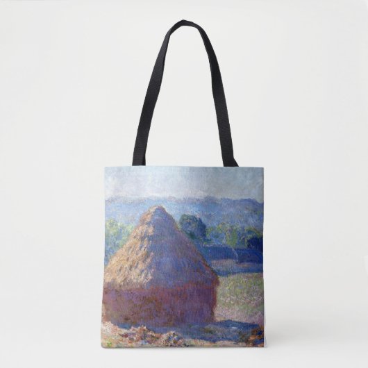 Verpakkingen van tarwe (einde van de zomer), Monet Tote Bag (Voorkant)