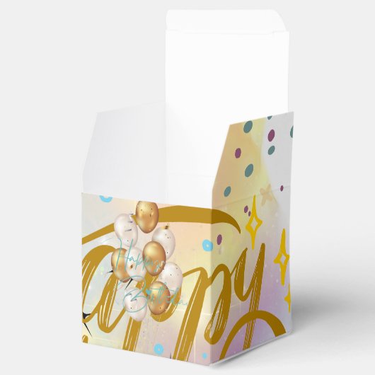 Verpakkingen voor speciale feesten bedankdoosjes (Geopend)