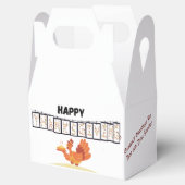Verpakkingen voor Thanksgiving Favor/Gift Boxes 2 Bedankdoosjes (Geopend)