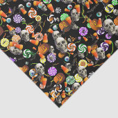 Verpakkingmateriaal - Creepy Halloween Confetti Tissuepapier (Detail)