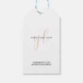 Verpakkingsbedrijf voor kleine bedrijven Logo-merk Cadeaulabel (Voorkant)