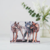 Verpakkingsbladen 2001 briefkaart (Staand voorkant)