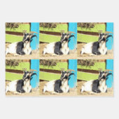 Verpakkingsbladen voor kleurrijke geiten inpakpapier vel (Voorkant 2)