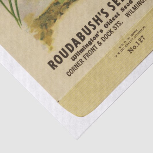 verpakkingschips en -instructies tissuepapier (Detail)