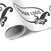 Verpakkingsdocument Douanezaken Logo Promotie Cadeaupapier (Rol Hoek)