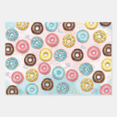 Verpakkingsdocument Vlakke Bladreeks van 3for 2de Inpakpapier Vel (Voorkant 2)