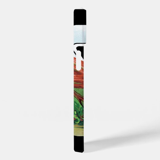  verpakkingslabel kunst, bietgroenten Case-Mate iPhone case (Achterkant / Rechts)