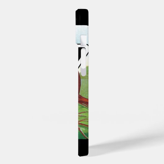  verpakkingslabel kunst, bietgroenten Case-Mate iPhone case (Achterkant / Links)