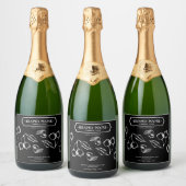 Verpakkingsontwerp voor Cherry Jam Jar Label Sparkling Wijnetiket (Flessen)